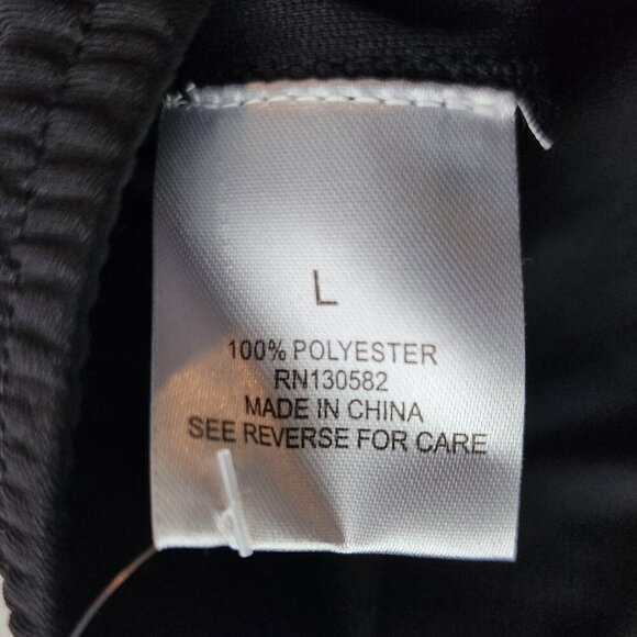 Women's Athletic Soccer Short Size LG Black Moisture Wicking DiaDry Diadora Run - Picture 5 of 6